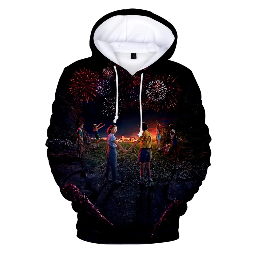 

Newest Stranger Things 3D Hoodies Men/Women Pullovers Sweatshirts Print Male Hooded Tracksuits Hoodie custom Fashion Streetwear
