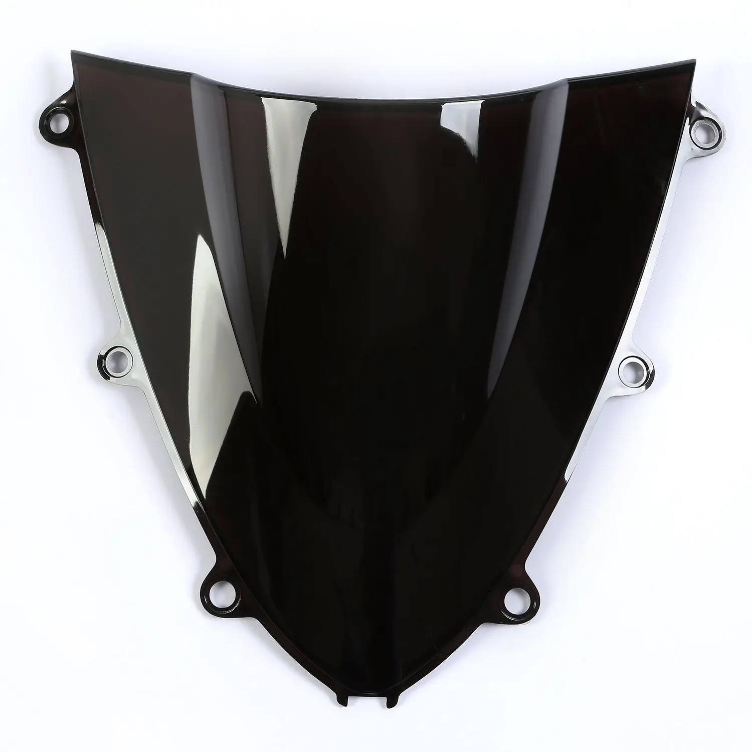 Motorcycle Black Double Bubble Windscreen Windshield Screen ABS Shield Fit For Honda CBR1000RR 2008-2011
