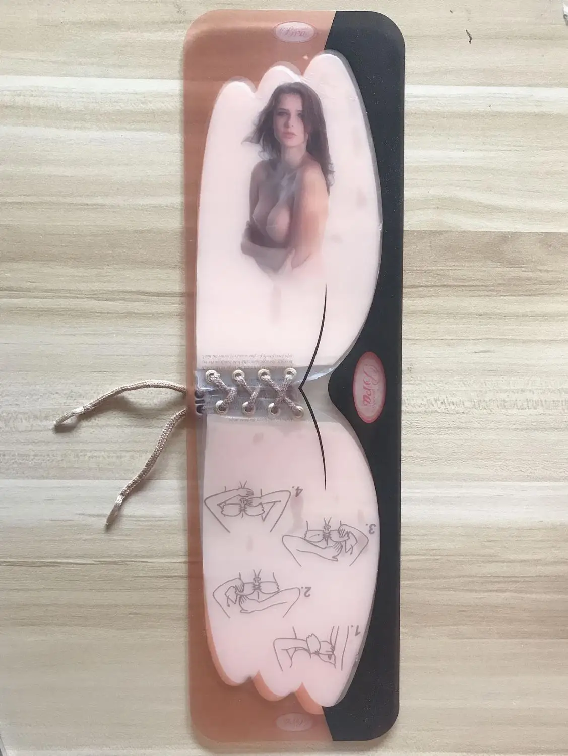 Silicone Bra One Viscose Piece Bio Butterfly Shaped Breathable Front Button Invisible Breast Petals