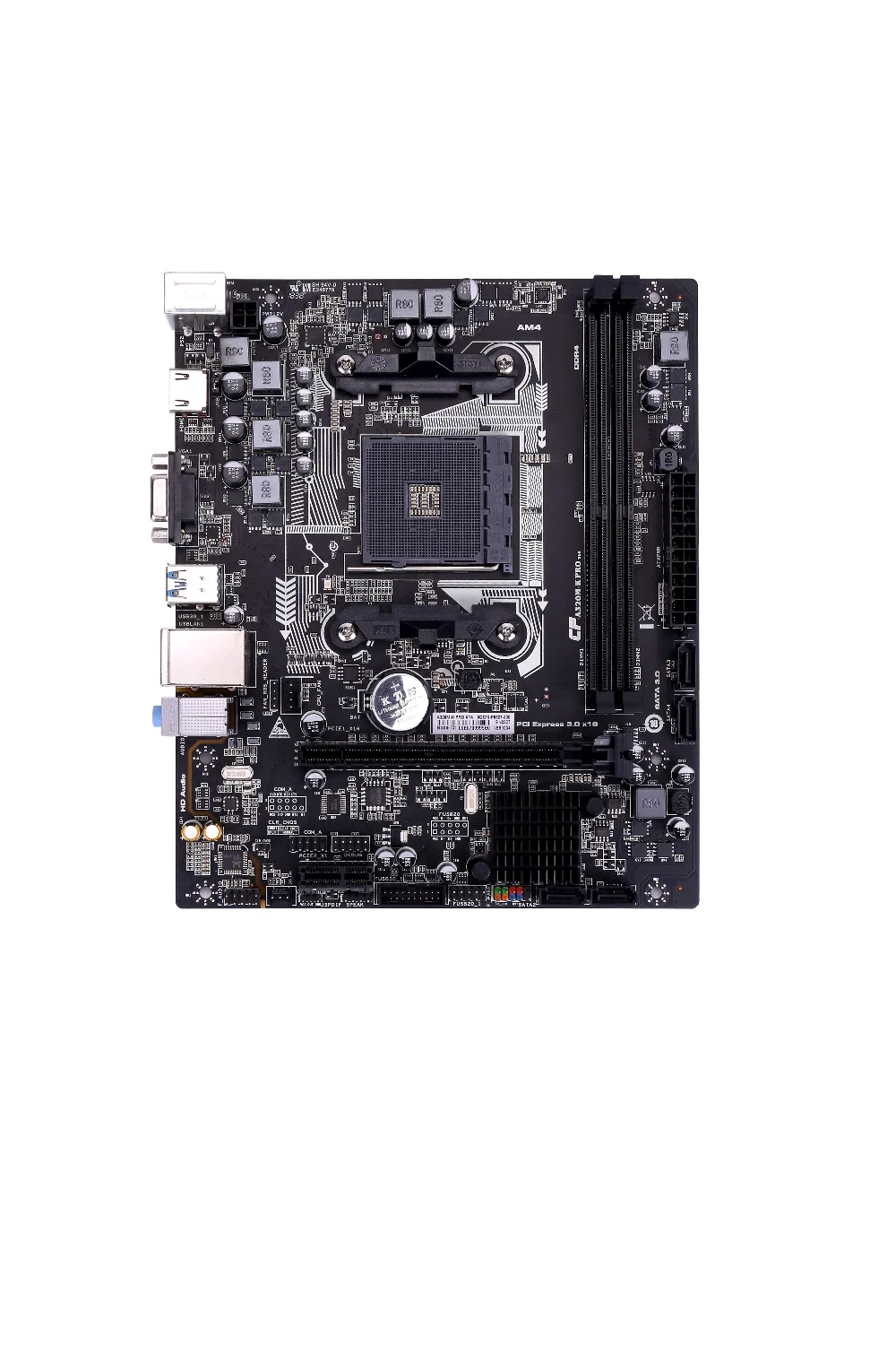 Красочные материнская плата AM4 DDR4 A320M-K PRO V14