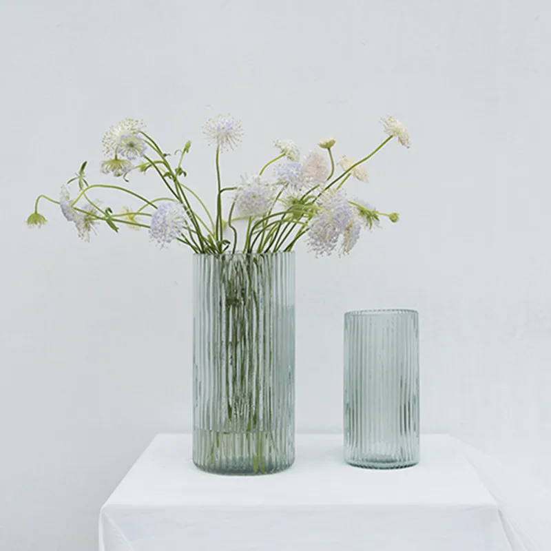 CuteLife скандинавский прозрачный цветок стеклянная ваза водное растение