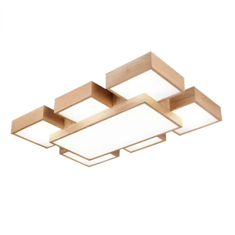 Скандинавский светодиодный потолочный светильник 5/7 в японском стиле