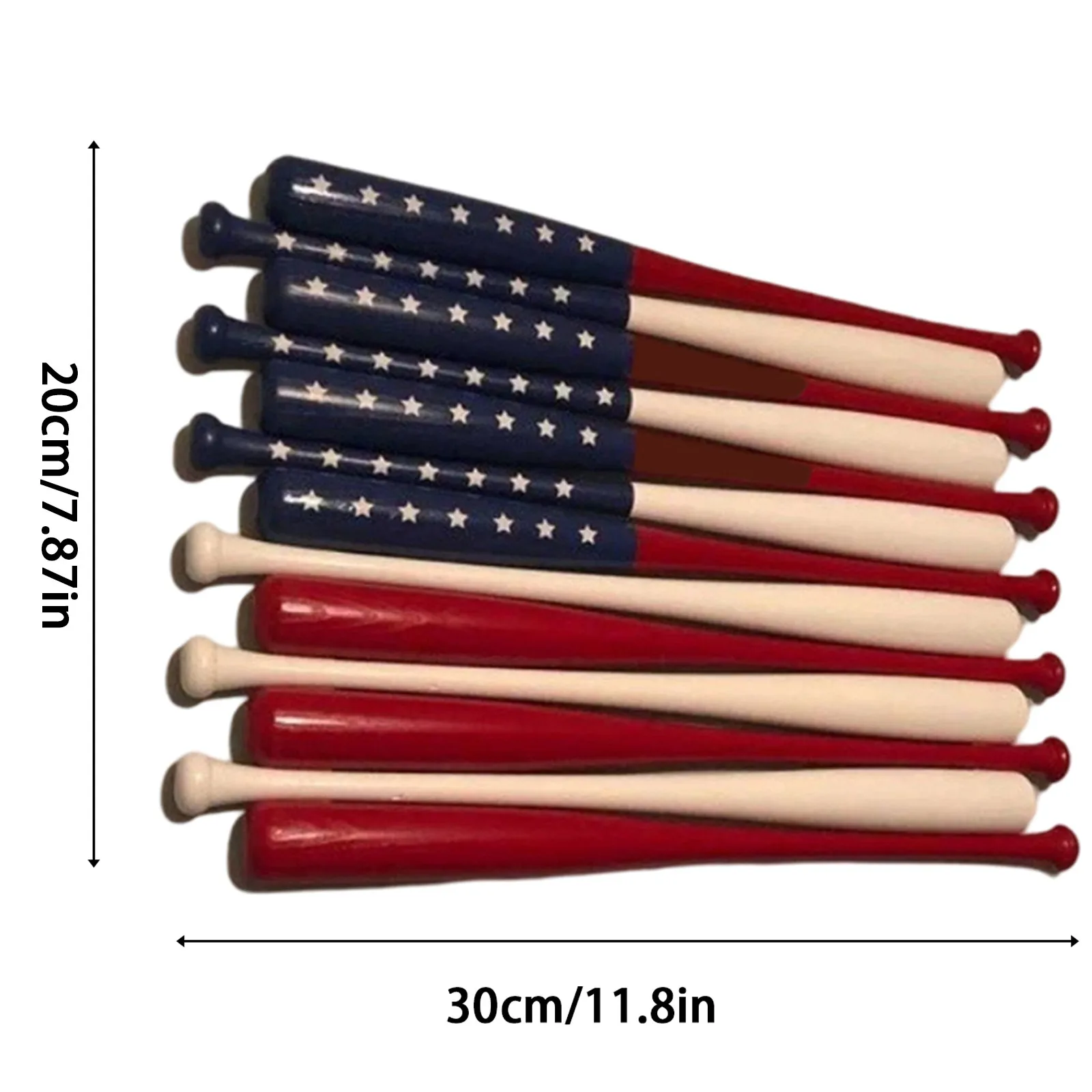 

Wooden wall hanging pendant Baseball Pendant with American Flag Pattern Home wall Decoration Crafts Wall Hanging decor ornament
