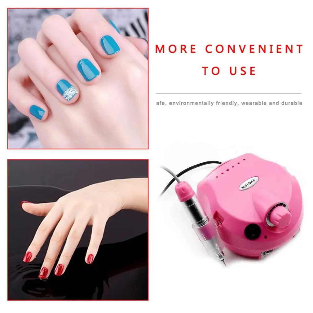 

35000 RPM Professional Manicure Electric Nail Drill Machine Pedicure File Equipment Nail File Nail Art Tool Nail Drill Machine