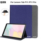 Чехол для Lenovo YOGA Tab P11 11,0 ''2020 ТБ-J606F стенд из искусственной кожи ультра тонкий смарт-чехол для планшета Lenovo Tab P11 Pro 11,5 ТБ-J706F чехол
