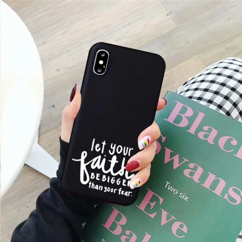 Чехол JAMULAR верный Христианский Религиозный Иисус подходит для iPhone 11 Pro XS MAX XR X 7 8 6