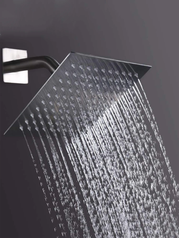 6/8/10/12 дюймов ванная комната хромированная нержавеющая сталь высокого давления