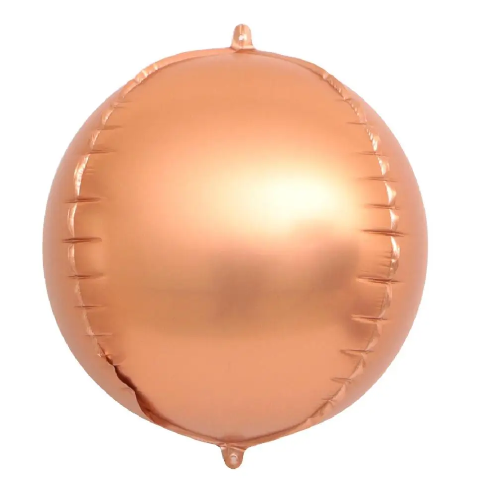 

Globos 4D DIY Foil Balloons Helium Air Metallic Chrome Ballon Rose Gold Silver Decor Birthday Party Decorations Kids