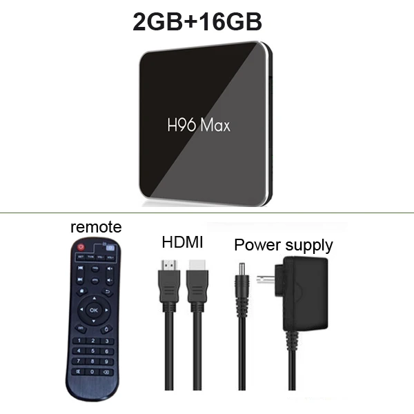 2G 16G H96 Max X2 Smart Android 9,0 ТВ приставка Amlogic S905X2 4 Гб ОЗУ 32 Гб 64 Гб ПЗУ четырехъядерный 2,4 г/5 ГГц Wifi BT H.265 4K H96 MAX - Цвет: 2G 16G