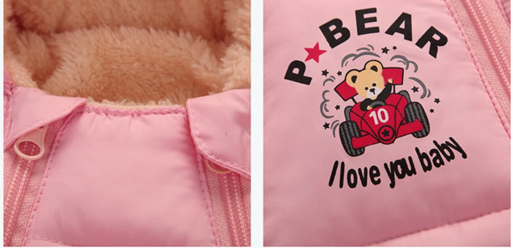 Для новорожденного младенца любого пола девочка мальчик Зимний толстый теплый