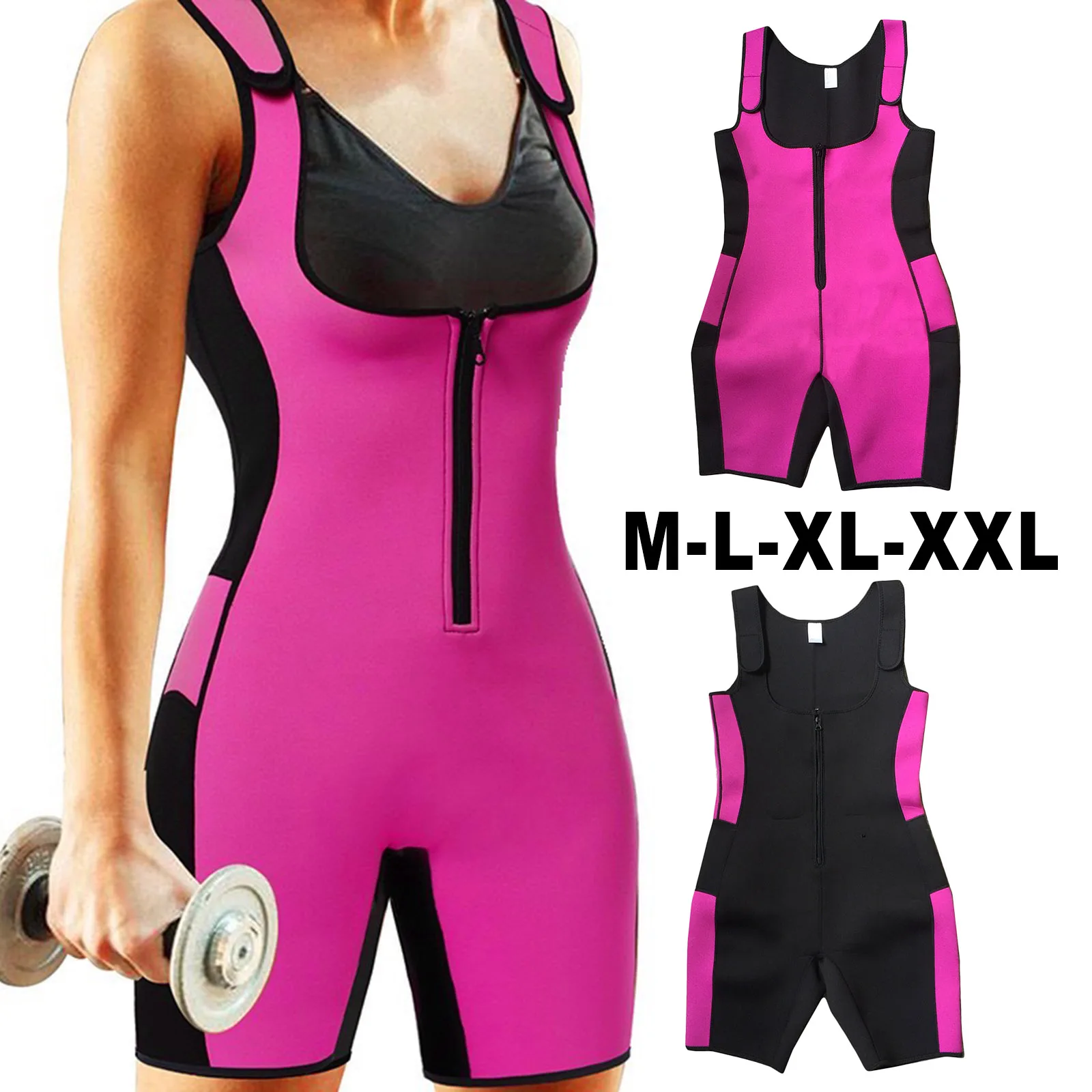 

Women Body Shaper Sauna Vest Waist Trainer Belt Sweat Shirt Corset Top Abdomen Slimming Shapewear Fat Burn Fitness Top Home Gym