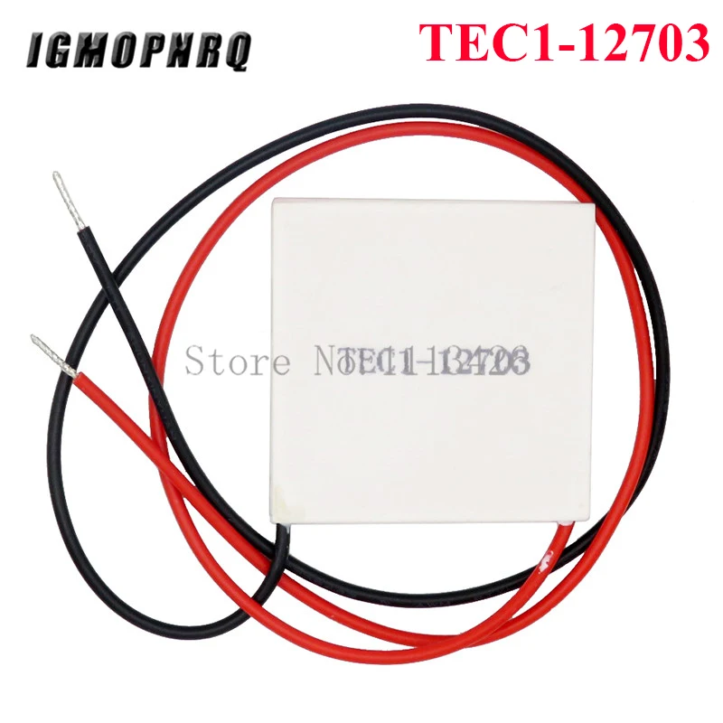 TEC1-12706 12703 12704 12705 12708 12709 12710 12712 12715 Термоэлектрический охладитель Пельтье 40*40 мм 12V Пельтье Elemente модуль - Цвет: TEC1-12703