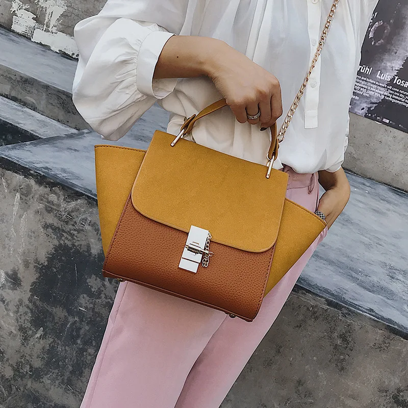 Европейский стиль модная женская сумка 2018 новая качественная матовая