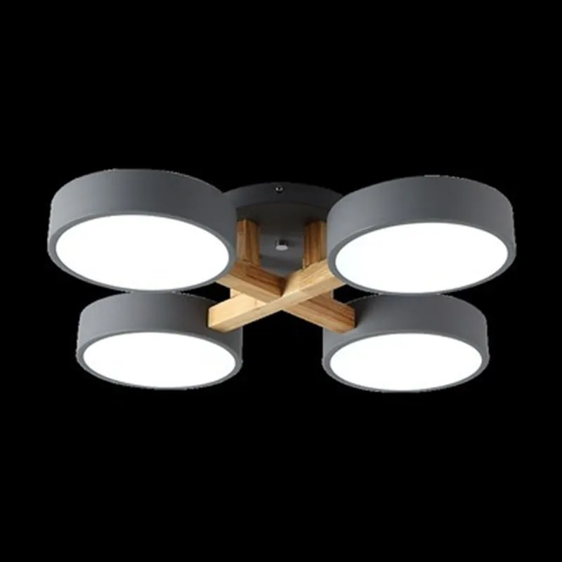 Современная Минималистичная потолочная лампа в скандинавском стиле для спальни