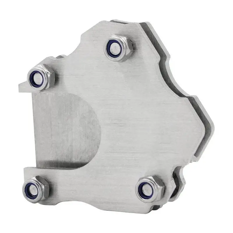 

Universal Motorcycle Side Kick Stand Stand Enlarger Foot Wholesale Pad Pad Steel Bike Kickstand Motorcycle Stand Base Plate U5K1