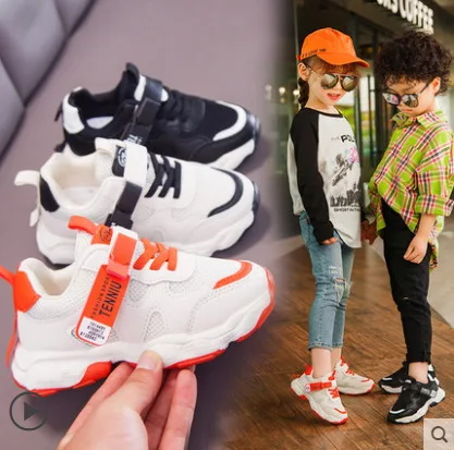 

Kids Shoes 2019 Autumn Children Fashion Sport Sneakers Girls Casual Trainer Boys Colorful Outdoor Running Shoes Kids Canvas Shoe