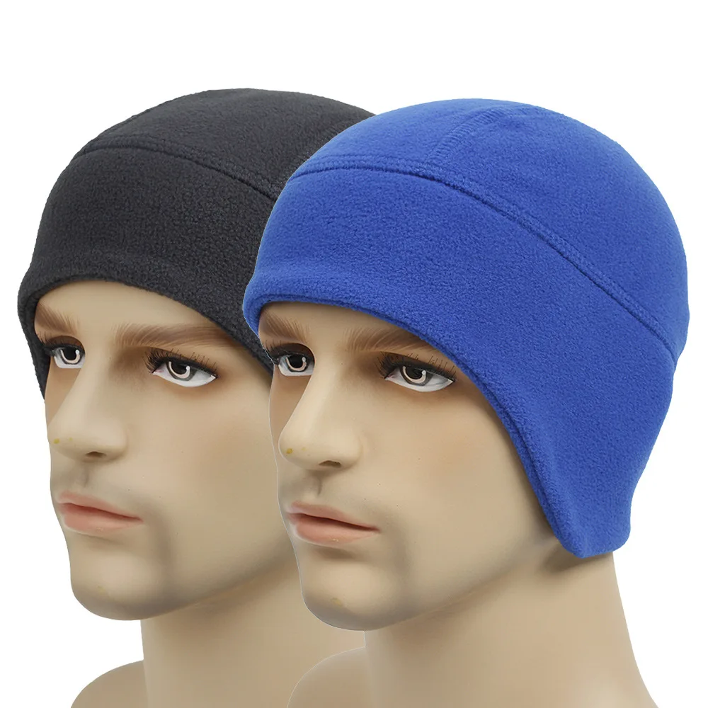 

Men Women Caps Beanie Winter Windproof Thermal Fleece Cycling Cap Running Skiing Motocycle Riding Head Hat Cycling Headwear