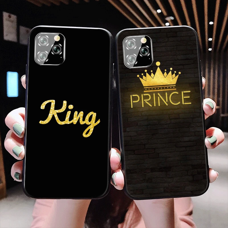King Mobile Phone Case TPU for iPhone SE 2020 11 Pro X XR XS Max 7 8 6 6s Plus 5 5s Cover | Мобильные телефоны и