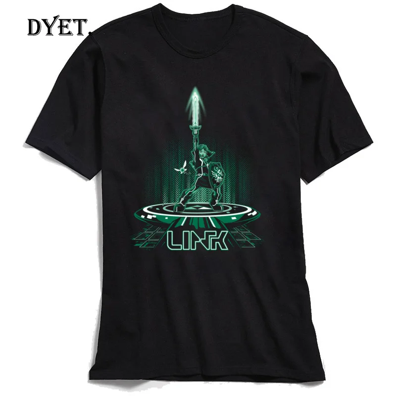 Мужские топы футболка Мужская персонализированная Legend Of Zelda Gamer крутые футболки с