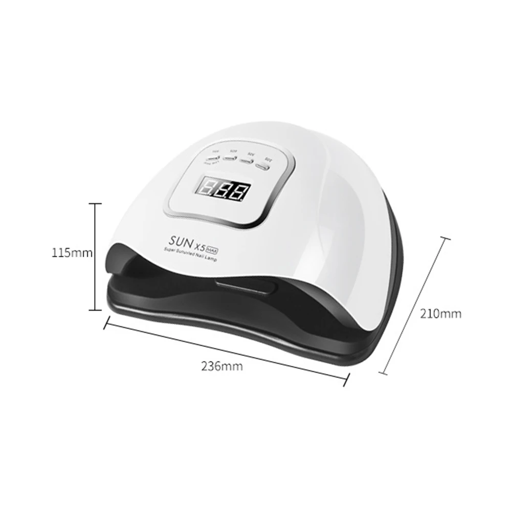 

SUNX5 Max 220W UV LED Nail Lamp For Manicure Nail Dryer For All Gels Polish LCD Display Lamp For Drying Nails Manicure Tools