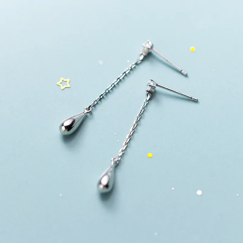 

Серьги-подвески женские из серебра 100% пробы, 925 пробы