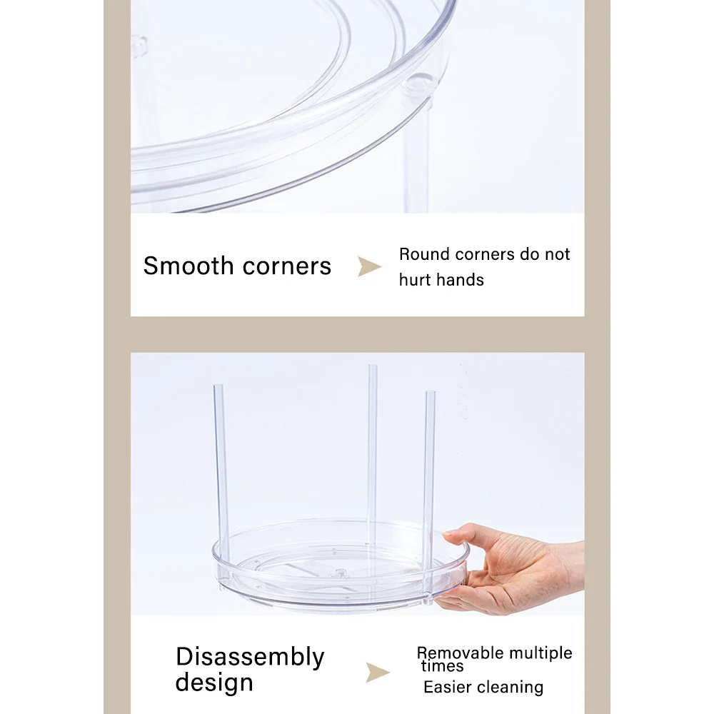 lazy susan cabinet organizer turntable organizers storage for kitchenbathroomofficebedroomliving room clear storage bins free global shipping