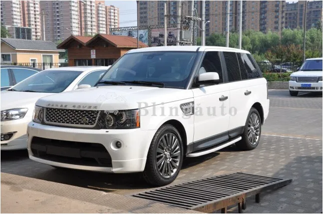 Беговая доска подходит для Land-Rover Range Rover sport 2006-2013 алюминиевая боковая Nerf шаг бар автомобиля педаль протектор