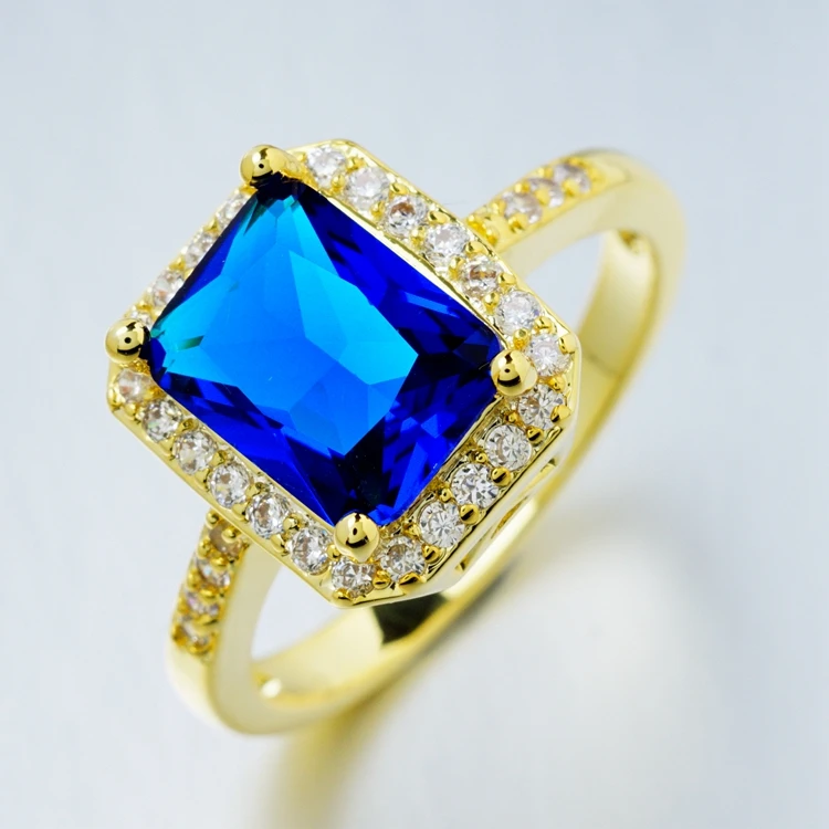 Романтическое сердце ААА кубического циркония палец кольца для женщин и мужчин