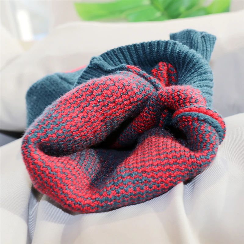 

Autumn and winter clothes love printing pet Teddy cat Bichon Pomeranian VIP small dog Schnauzer dog clothes knitted sweater