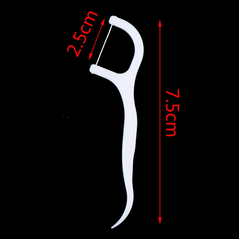 

20Pcs/50Pcs/100pcs/lot Dental Flosser Oral Hygiene Dental Sticks Dental Water Floss Oral Teeth Pick Tooth Picks ABS Floss