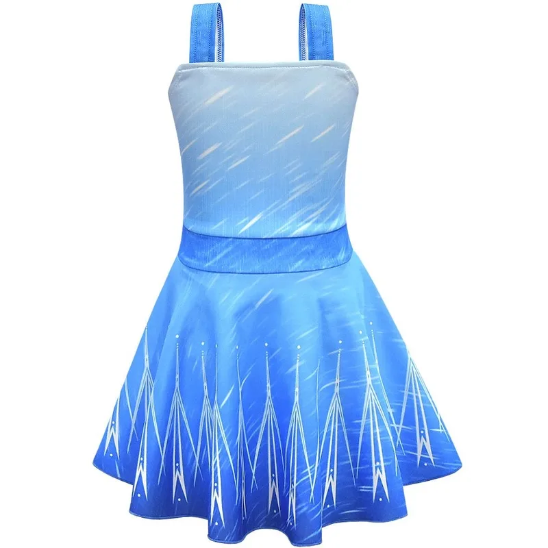 Эльзы из мультфильма &quotХолодное сердце&quot 2 наряды для маленьких принцесс Летнее