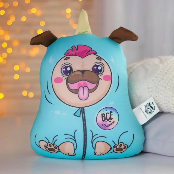 Игрушка-антистресс Всё сбудется! мопс | Игрушки и хобби