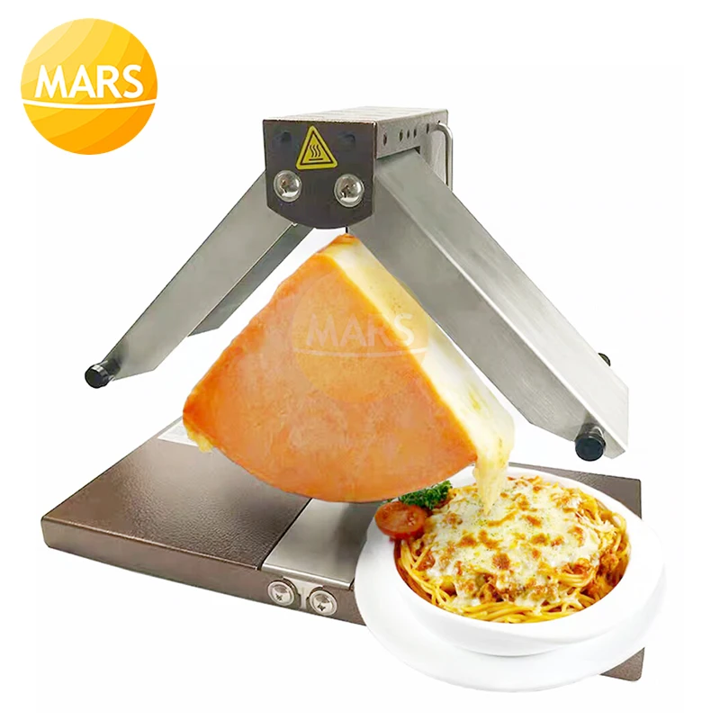 

Raclette Cheese Melter Grill Hot Melt Machine Butter Melter Plate Cheese Grater Heater Non-stick Kitchen Appliance 220V 850W