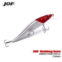 jof fishing lure 140mm 23g professional quality magnet weight fishing lures minnow crank hot model artificial bait tackle