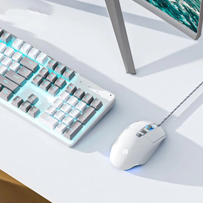 

4800 DPI Wired Gaming Mouse Backlit Mouse 8 Buttons Mouse Optical Office Computer Mouse Mice For PC Laptop Ergonomic Game Mouse