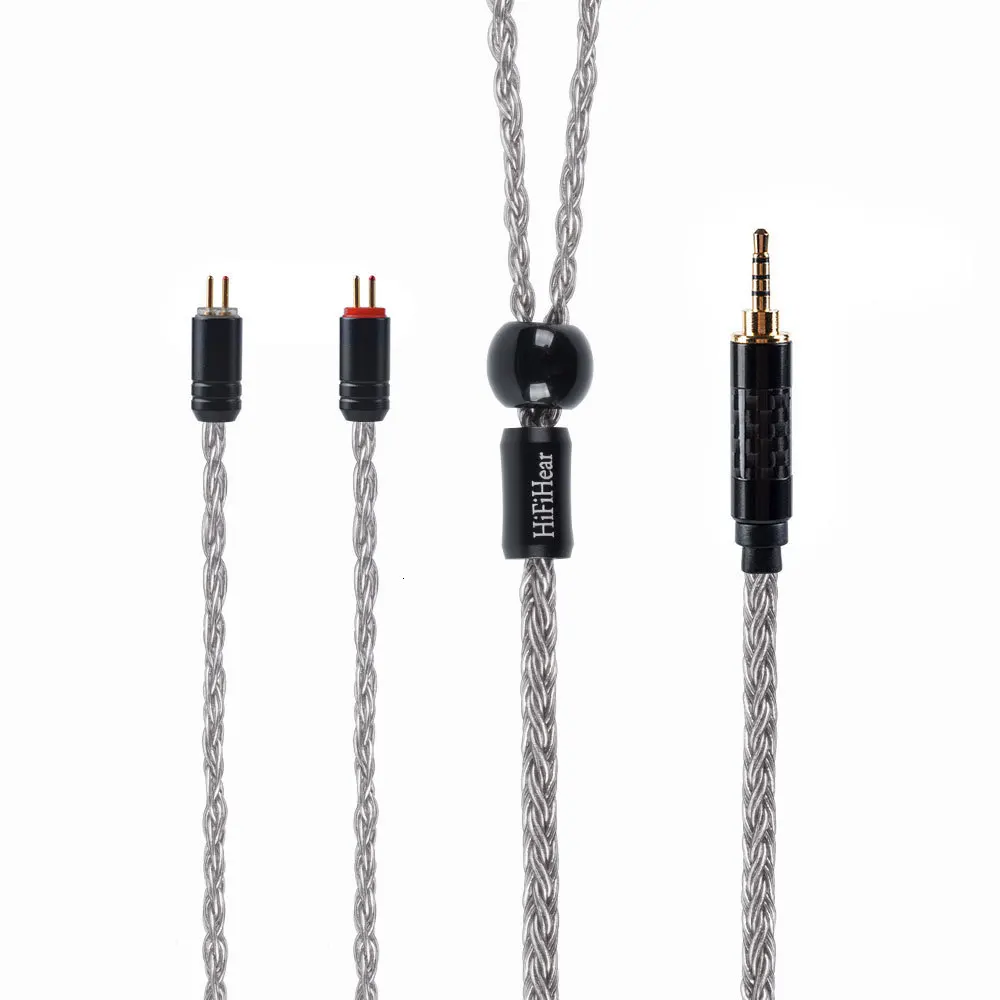 AK Hifihear 16 Core посеребренный кабель 2,5/3,5/4,4 мм Баланс зарядный кабель с MMCX/2pin разъем для TRNX6 ZSX ZS10 PRO AS10 C12/C10