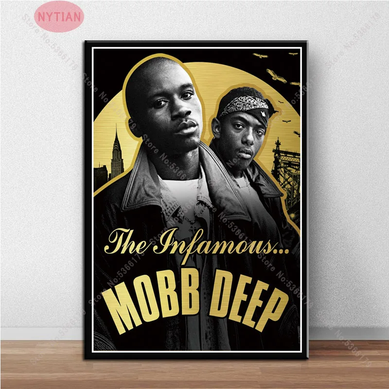 NT1249 Mobb глубокий неизвестный художественный музыкальный альбом звезды плакат