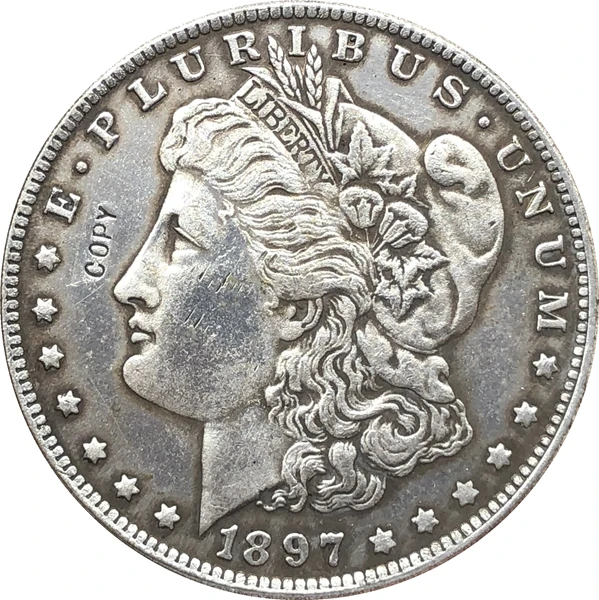 

Копия монет доллара США Моргана 1897