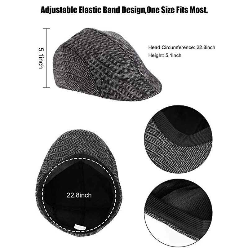 Мужской комплект аксессуаров для фотографий Манхэттен гангстер берет Y-образные