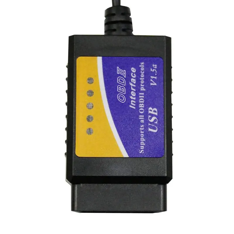 V04HU-1 usb-кабель V1.5 OBD Автомобильный диагностический инструмент черный V03H2-1 Bluetooth