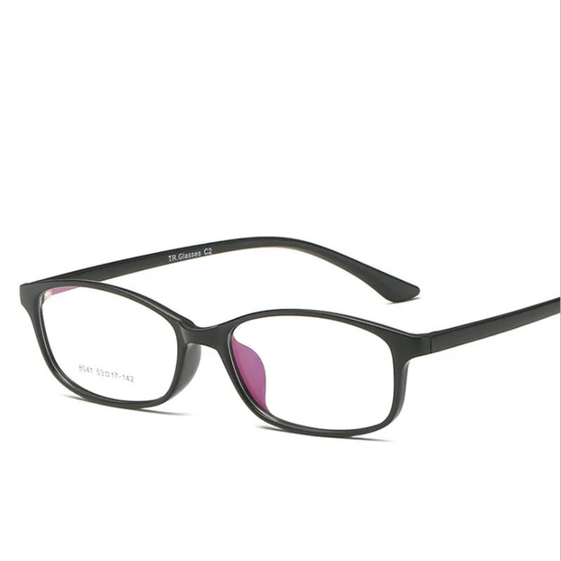Прозрачные очки для мужчин и женщин оправа TR90 оптические близорукости 041 по