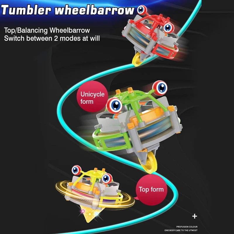 

DIY Sticker Tumbler Wheelbarrow Kids Toys Tightrope Walking Wheelbarrow Tightrope Walker Tumbler Balancing Game