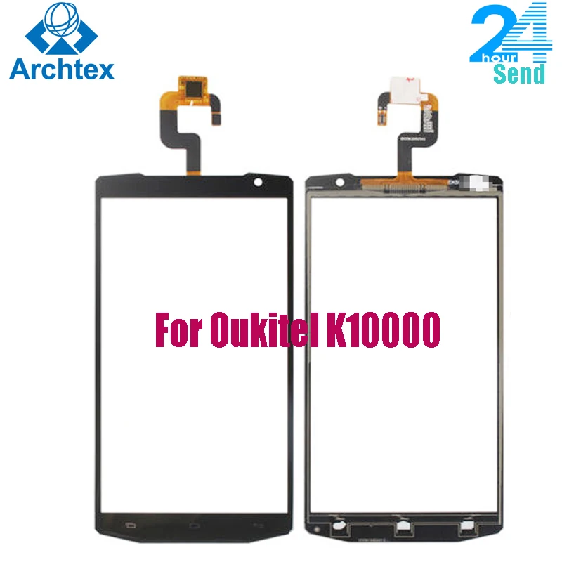 Оригинальная панель сенсорного экрана Oukitel K10000 отличные запчасти для ремонта +