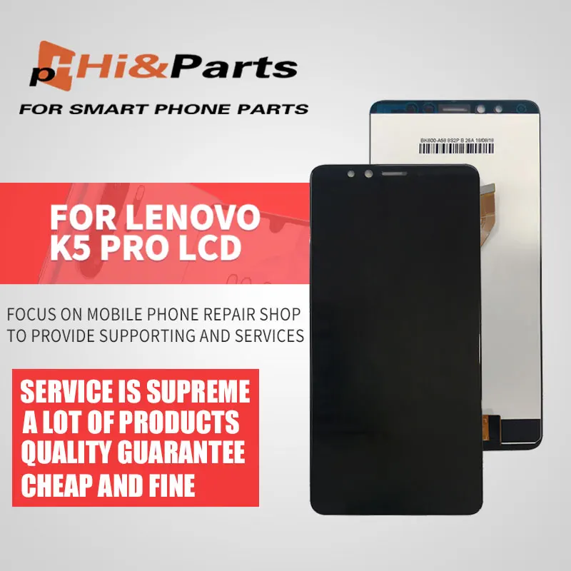 5 99 &quotдля Lenovo K5 Pro ЖК дисплей + сенсорный экран дигитайзер сборка телефона