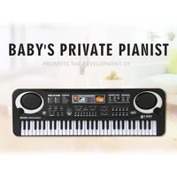 61 key music electronic keyboard digital piano organ with microphone