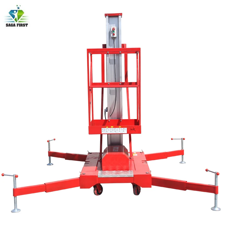 electrical hydraulic wheel ladder 500kg lift trailer | Lifting Machine