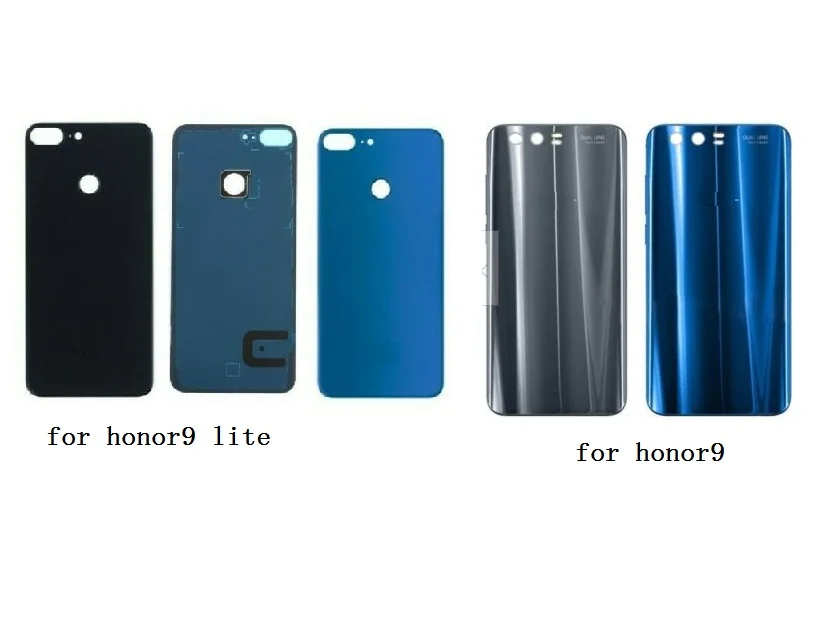 Задняя стеклянная крышка батарейного отсека для Huawei Honor 9 lite 10 шт