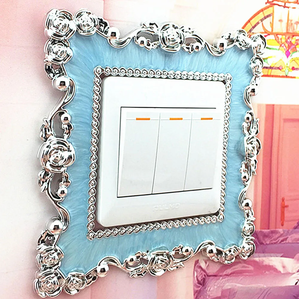 1 шт. переключатель наклейка квадрат крышки люка для дома защитный объемного