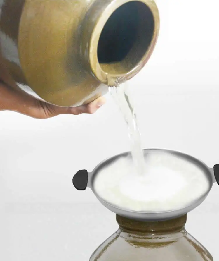 Funnel Stainless Steel Large Diameter Wide-mouth Oil Pickles Milk Filling Household | Дом и сад