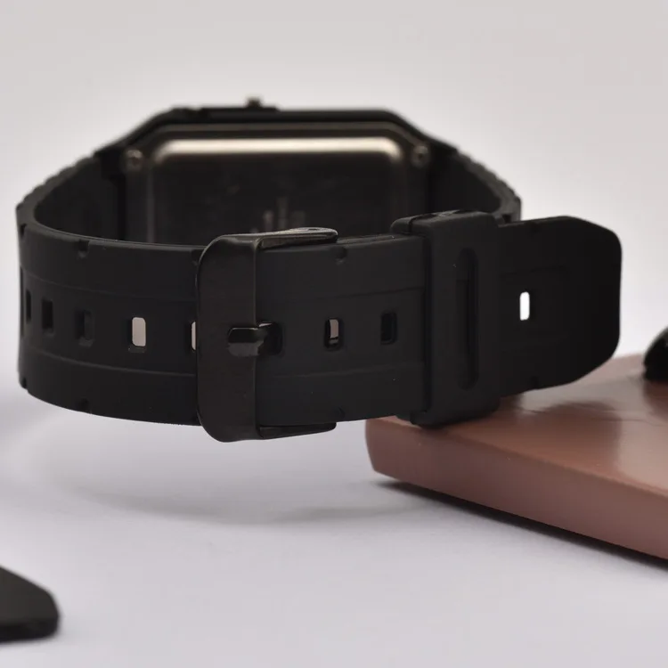 

Replace Silicone Watch Band For Casio CA-53W CA-61W FT-100W W-520U W-720G Watches Accessories Watch Belt Bracelet Strap 20mm